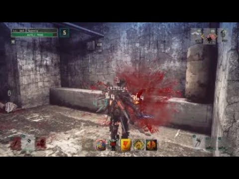 LET IT DIE Saber stun - roll catch combo