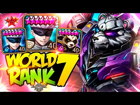 TOP LVL COMBO with Mi Ying and Light Satoru Gojo - Summoners War