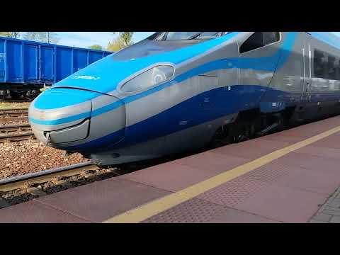 Stacja Częstochowa Stradom. EIP do Warszawy Wschodniej