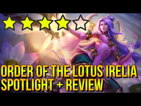 Order of the Lotus Irelia Skin Review - League of Legends