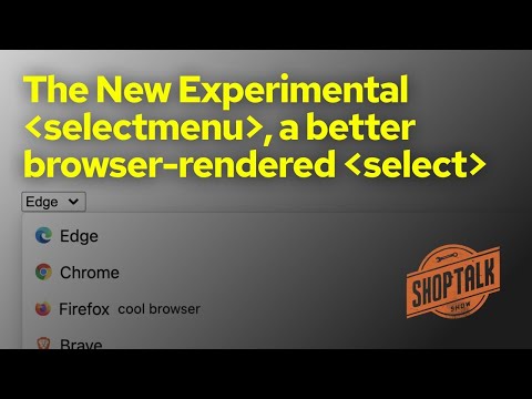 An HTML Select element that is... actually styleable