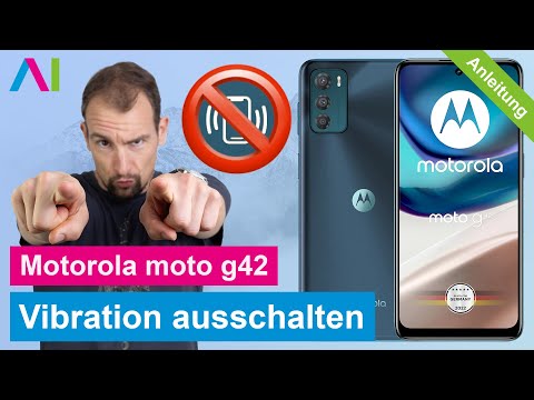 Motorola moto g42 - Vibration ausschalten • 📱 • 📳 • 🚫 • Anleitung | Tutorial