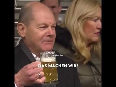 Olaf der Bierkapitän 🍻 #shorts #olafscholz