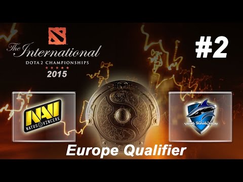 Navi vs Vega game 2 - Dota 2 The International 5 EU Qualifier
