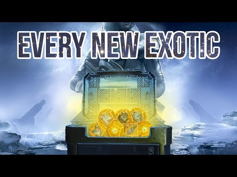 Destiny 2: ALL New Known Exotics in Warmind DLC (Spoilers Duh)