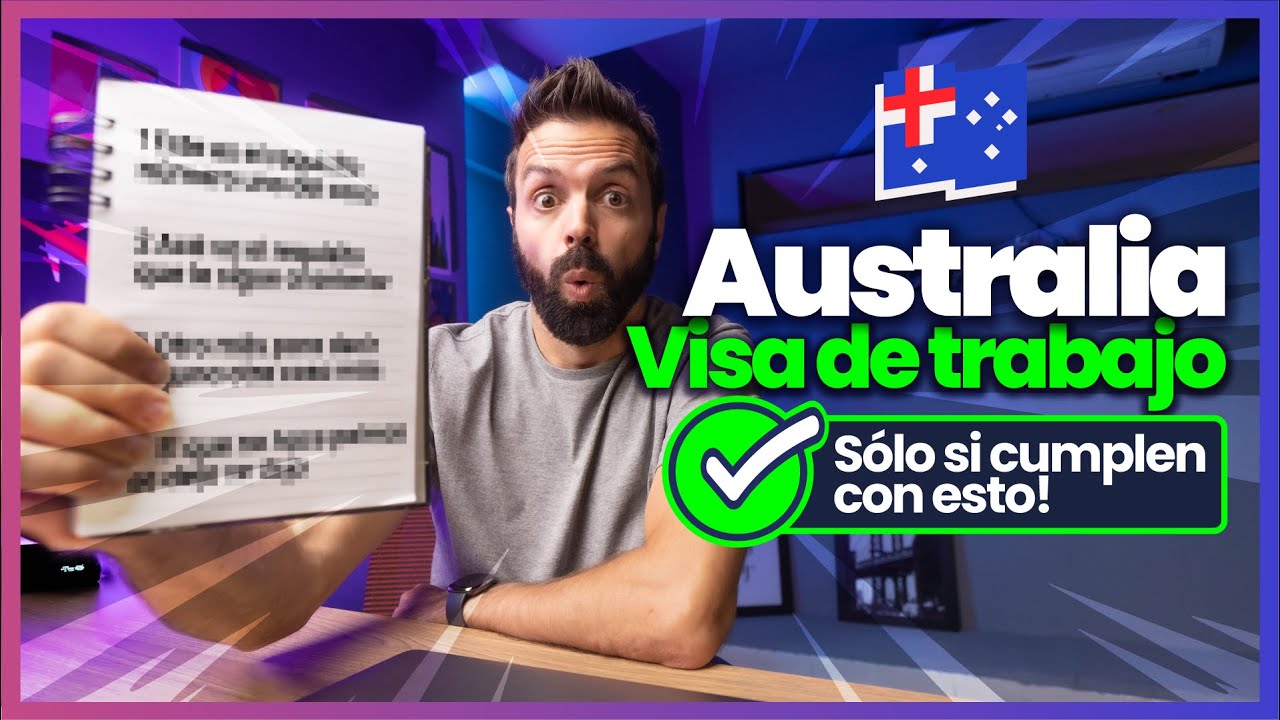 🔷Australia: REQUISITOS visa WORKING HOLIDAY [Visa de trabajo] 2023