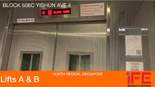 HDB Block 506C Yishun || IFE Elevator