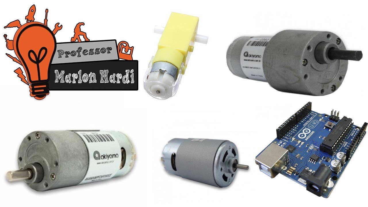 Como controlar motores DC potentes com Arduino - Mais fácil IMPOSSÍVEL!!!