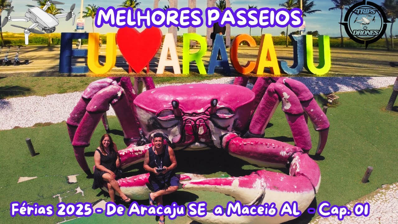 ARACAJU - MELHORES PASSEIOS - IMAGENS AÉREAS