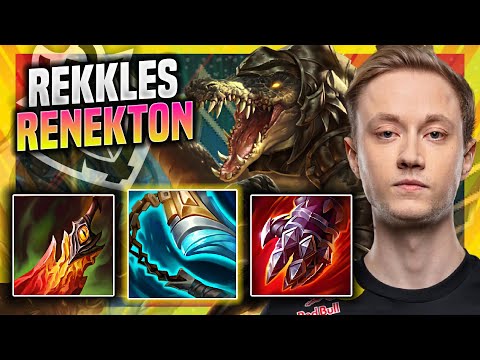REKKLES IS A GOD WITH RENEKTON MID! - G2 Rekkles Plays Renekton MID vs Yasuo! | Season 11