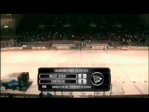 2012 Hockey Semifinal - Regis vs Chatfield