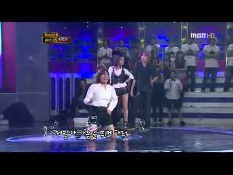 Star Dance Battle   100923 Jung Juri  Lee KiKwang Beast   I Need A Boy