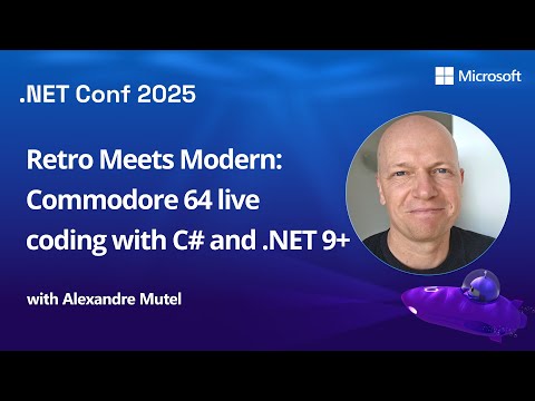Retro Meets Modern: Commodore 64 live coding with C# and .NET 9+