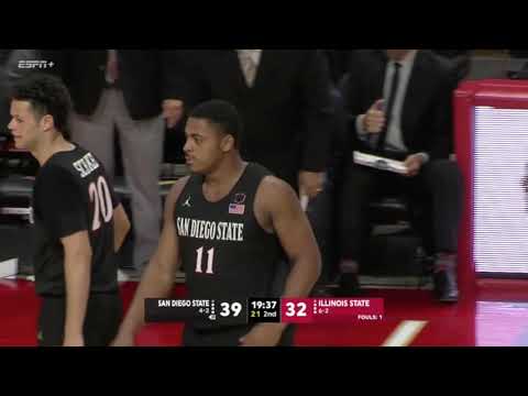 SDSU MEN'S HOOPS: AZTECS 75, ILLINOIS STATE 65
