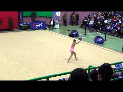 Anaëlle BISMUTH - BALLON - Nationale B Junior - CDF Pfastatt 2015