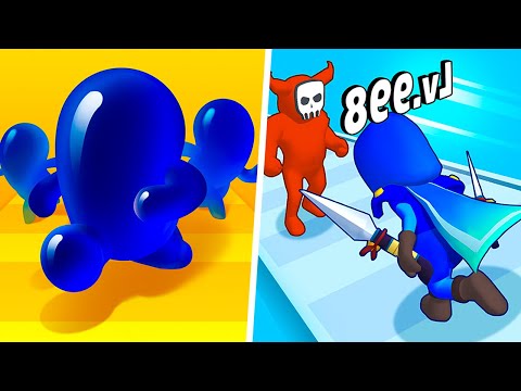 Join Blob Clash 3D | Solo Leveling - Gameplay Walkthrough Max Levels (Part 1)