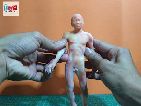 Reviewed | figure stopmotion| Silicon sculpture.