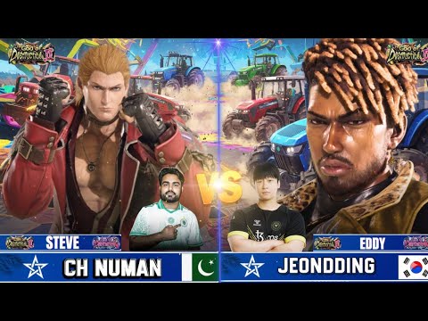 t8 🔥  eddy (jeondding) vs (numan) steve tekken 8