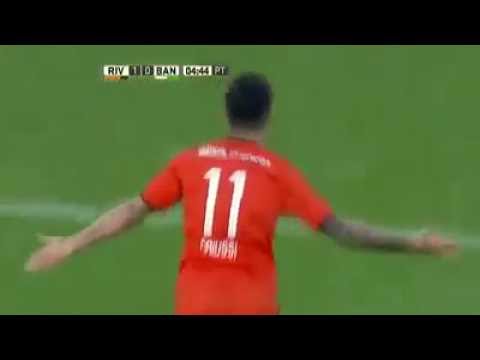 Gol de Seba Driussi para poner el 1-0 River Plate vs. Banfield 2016