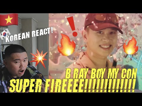 [EXCLUSIVE!]🇻🇳🇰🇷🔥Korean Hiphop Junkie react to Boy Mỹ Con - B Ray (VNM/ENG SUB)
