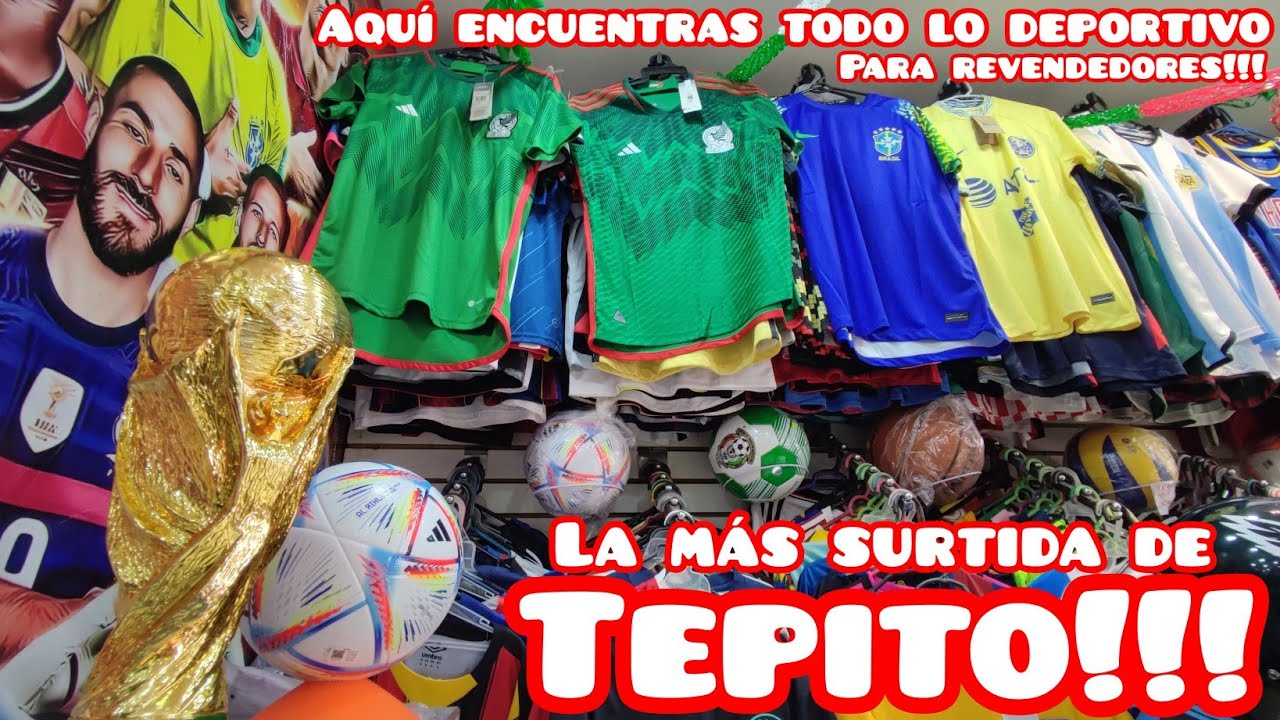 Watch Now LA TIENDA DEPORTIVA MÁS SURTIDA DE TEPITO TODO PARA EL MUNDIAL TACOS JERSEY NFL NBA GORRAS PLAYERAS LA TIENDA DEPORTIVA MÁS SURTIDA DE TEPITO TODO PARA EL MUNDIAL TACOS JERSEY NFL NBA GORRAS PLAYERAS