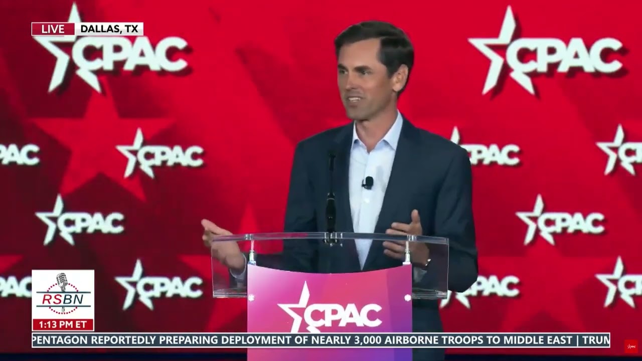 FULL SPEECH: Texas State Senator Mayes Middleton Addresses CPAC 2026 - 03/26/26