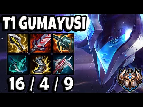 T1 Gumayusi KAISA vs TRISTANA [ ADC ] Korea Challenger Patch 11.7 ✅