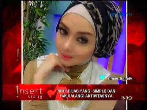 Mode Hijab Simple Elegan ala Terry Putri, Insert 22 Januari 2016