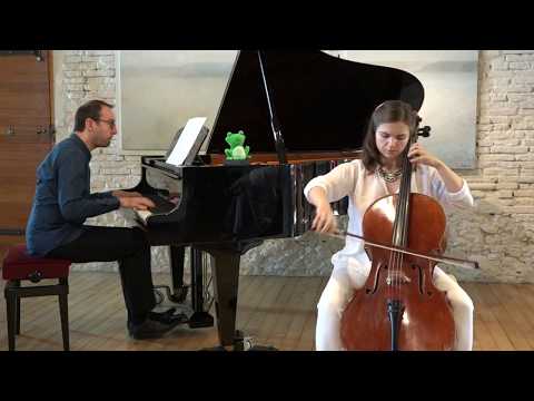 D. POPPER : "Gavotte opus 23" for cello and piano - Popular Concert Pieces - Volume 2