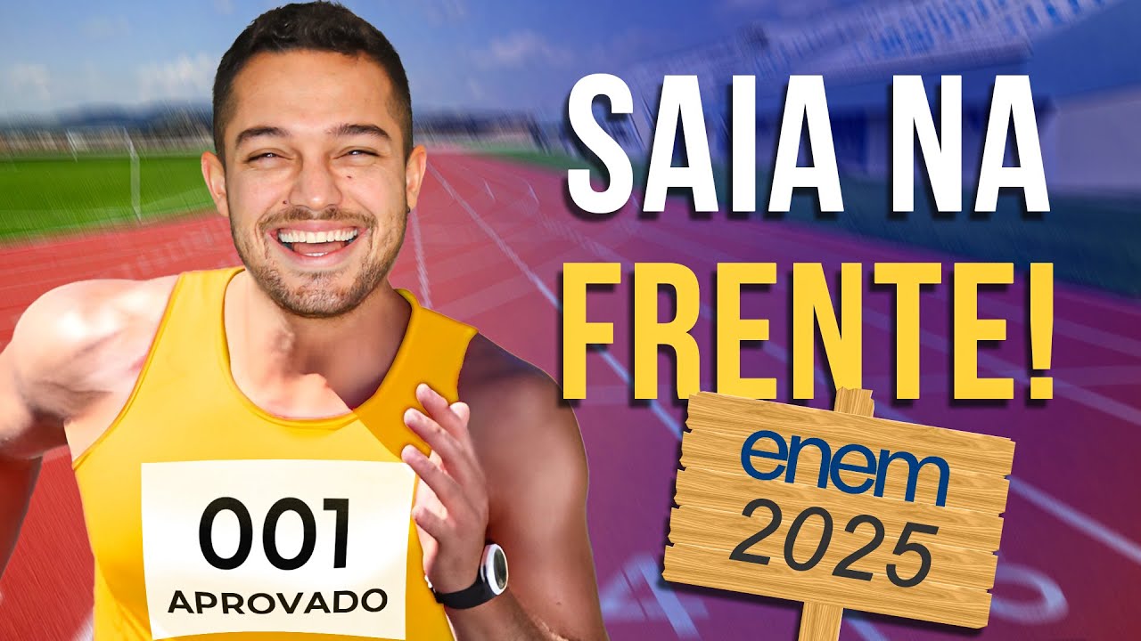 Como SE PREPARAR para o ENEM 2025 começando AGORA! (passe mais rápido)