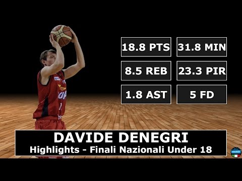 Davide Denegri - Highlights - Finali Nazionali U18 Eccellenza 2016