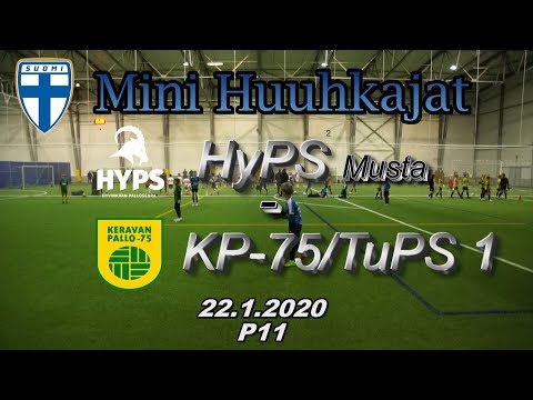 Mini Huuhkajat P11 HyPS Musta vs KP-75/TuPS 1 22.1.2020