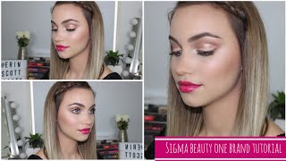 Spring Makeup || Sigma Beauty One Brand Tutorial ♡ Erin Scott Beauty