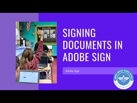 Adobe Sign   How to Sign a Document