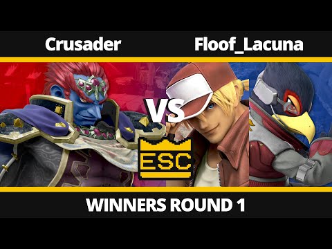 ESC 27 - Winners Round 1 - Crusader (Ganondorf) Vs. Floof_Lacuna (Falco, Terry) - SSBU Local
