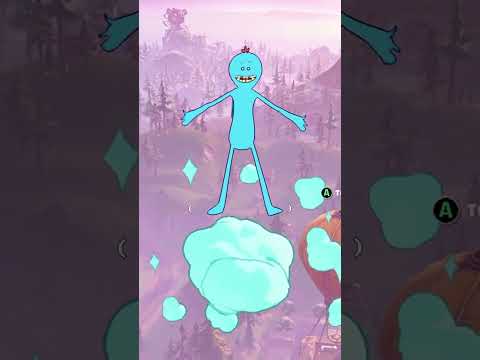 New Mr Meeseek GLIDER REACTION! | Fortnite #shorts