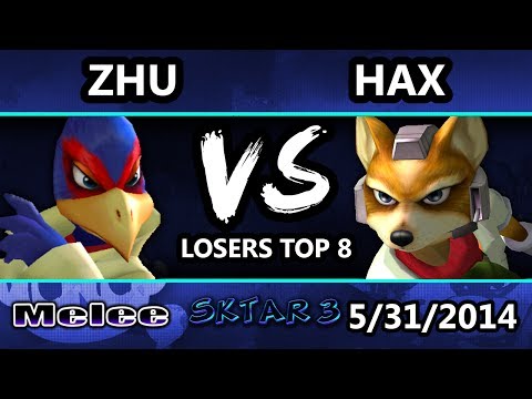 SKTAR 3 - Hax (Fox) Vs. Zhu (Falco) - Losers Top 8