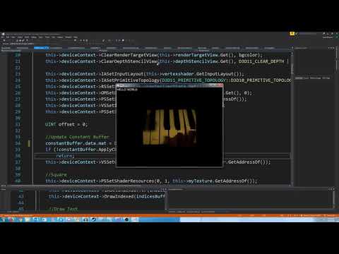 C++ DirectX 11 Engine Tutorial 28 - Matrix Transformation