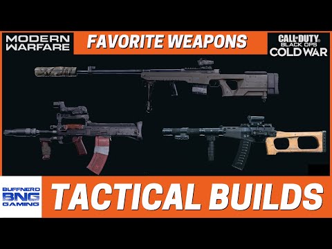 Tactical Weapon Builds Part 8 - Favorite Weapons - Call Of Duty Modern Warfare