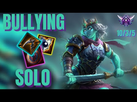 Bellona Solo REVIENTA ( Smite Ranked Conquest S9 ) #smite  #bellona  #sololane #underrated