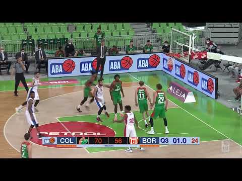ABA Liga 2020/21 highlights, Round 7: Cedevita Olimpija - Borac (15.11.2020)
