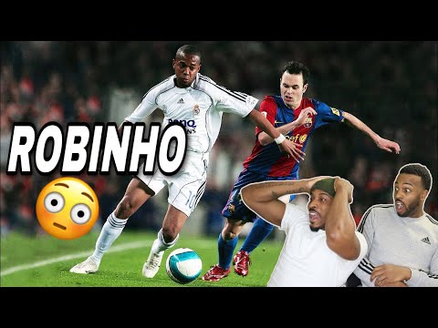 American brothers first time reacting to...Robinho - Humiliating Everyone (THIS MAN IS INSANE)