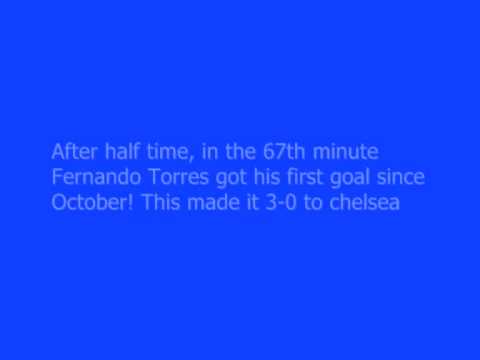 Chelsea 5-2 Leicester Fa cup 2012