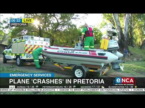 Emergency services simulation "Plane crash" in Pretoria