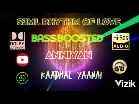 Kaadhal Yaanai - Anniyan - Harris Jayaraj - Bass Boosted - Mp3 320 kbps