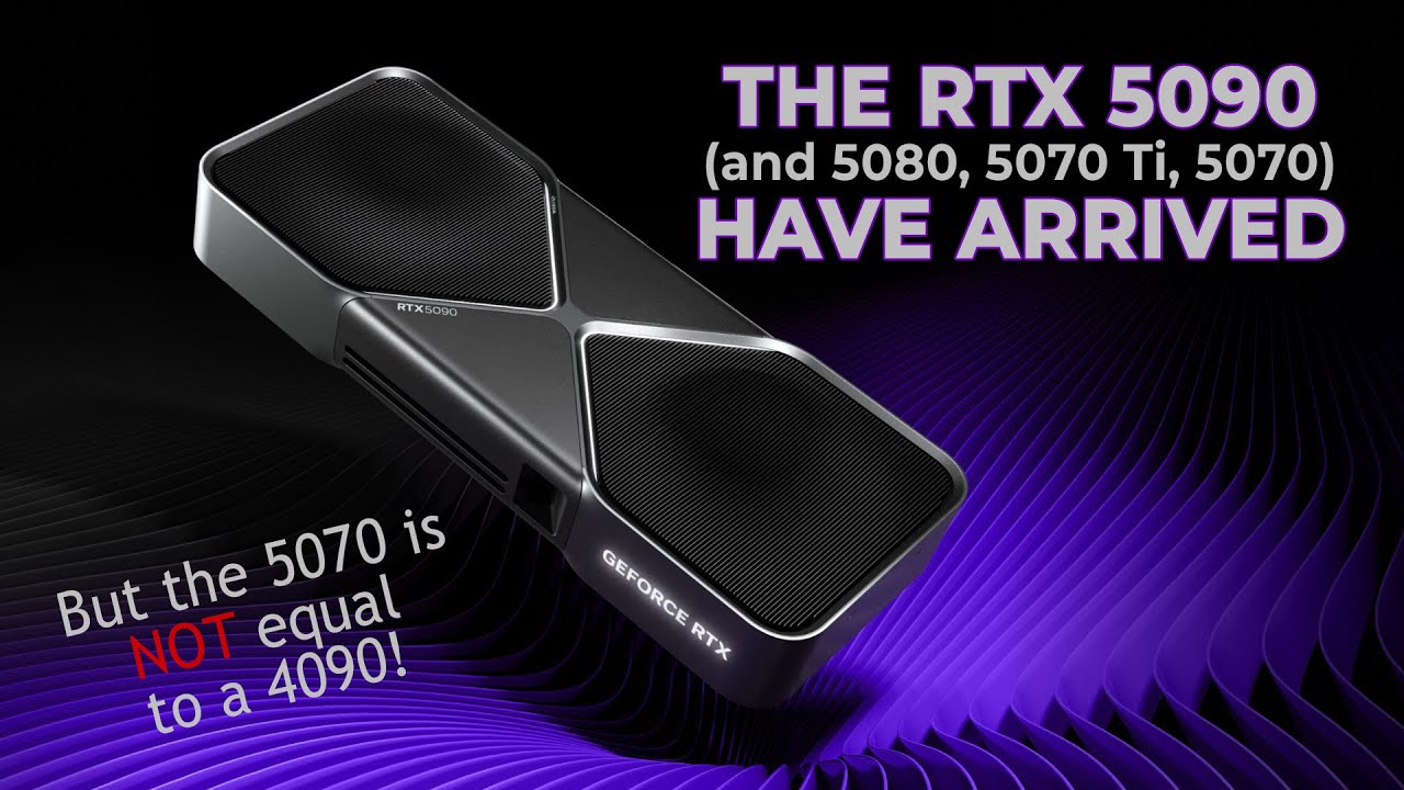 5070 = 4090? Maybe Not - NVIDIA RTX 5090, 5080, 5070 Ti, 5070 Announced