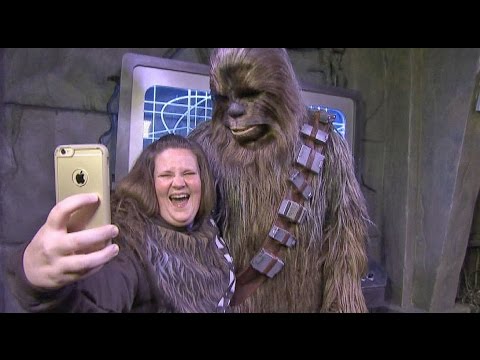 Chewbacca Mom Visits Disney World