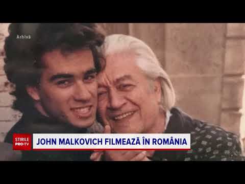 John Malkovich filmează în România