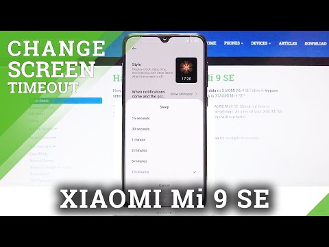 How to Change Screen Timeout in XIAOMI Mi 9 SE – Set Screen Timeout