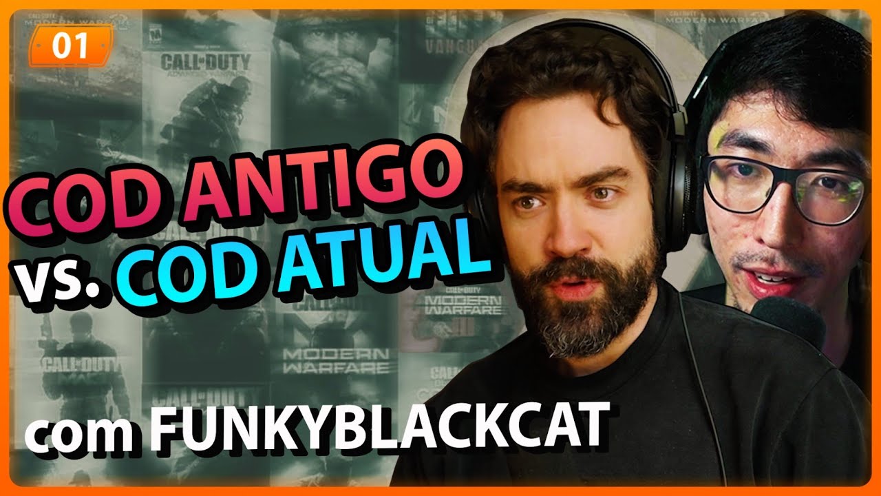 COD ANTIGAMENTE x COD ATUALMENTE, com @funkyblackcat | Dropchat #01